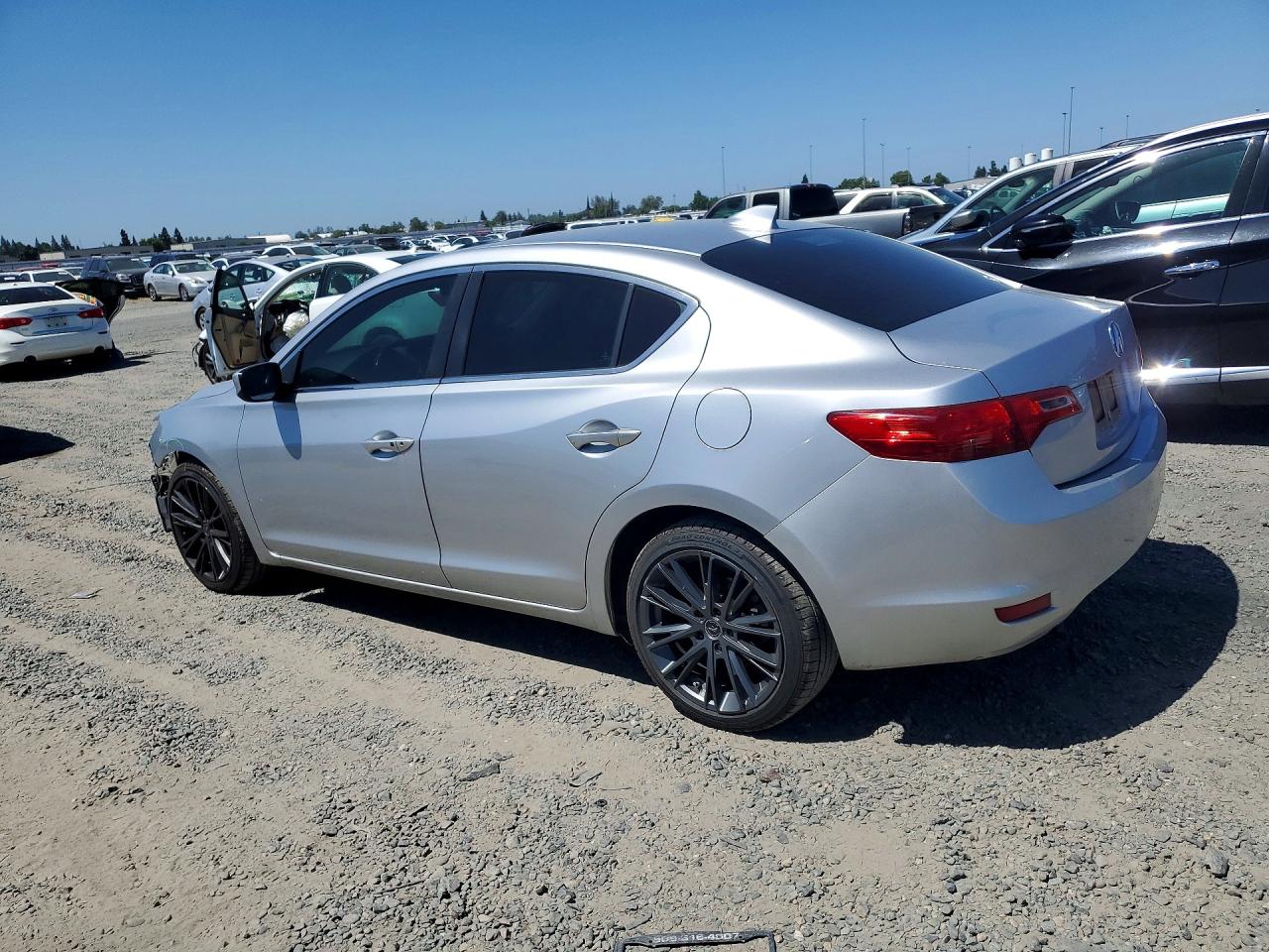 2013 Acura Ilx 20 Tech Silver vin: 19VDE1F76DE013404