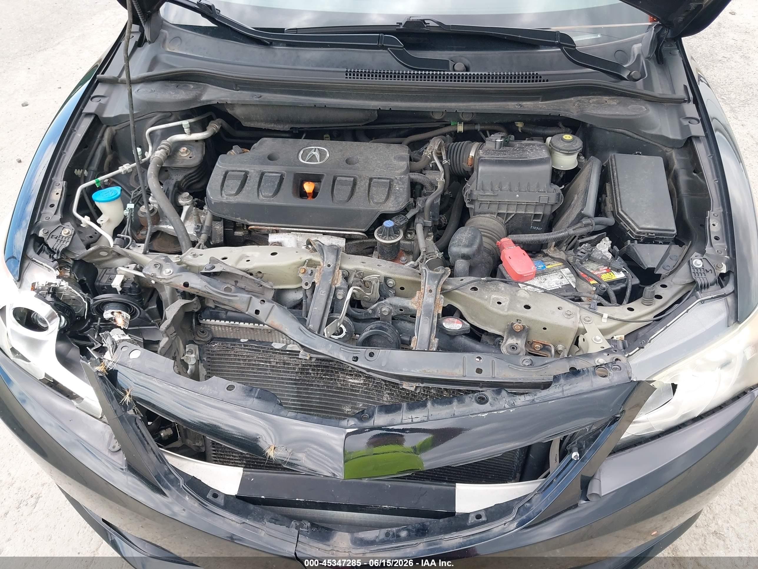 2013 Acura Ilx 2.0l Черный vin: 19VDE1F76DE013869