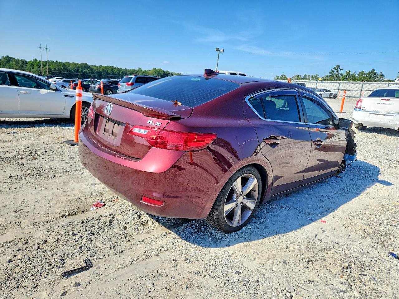 2014 Acura Ilx 20 Tech Бордовый vin: 19VDE1F77EE005488