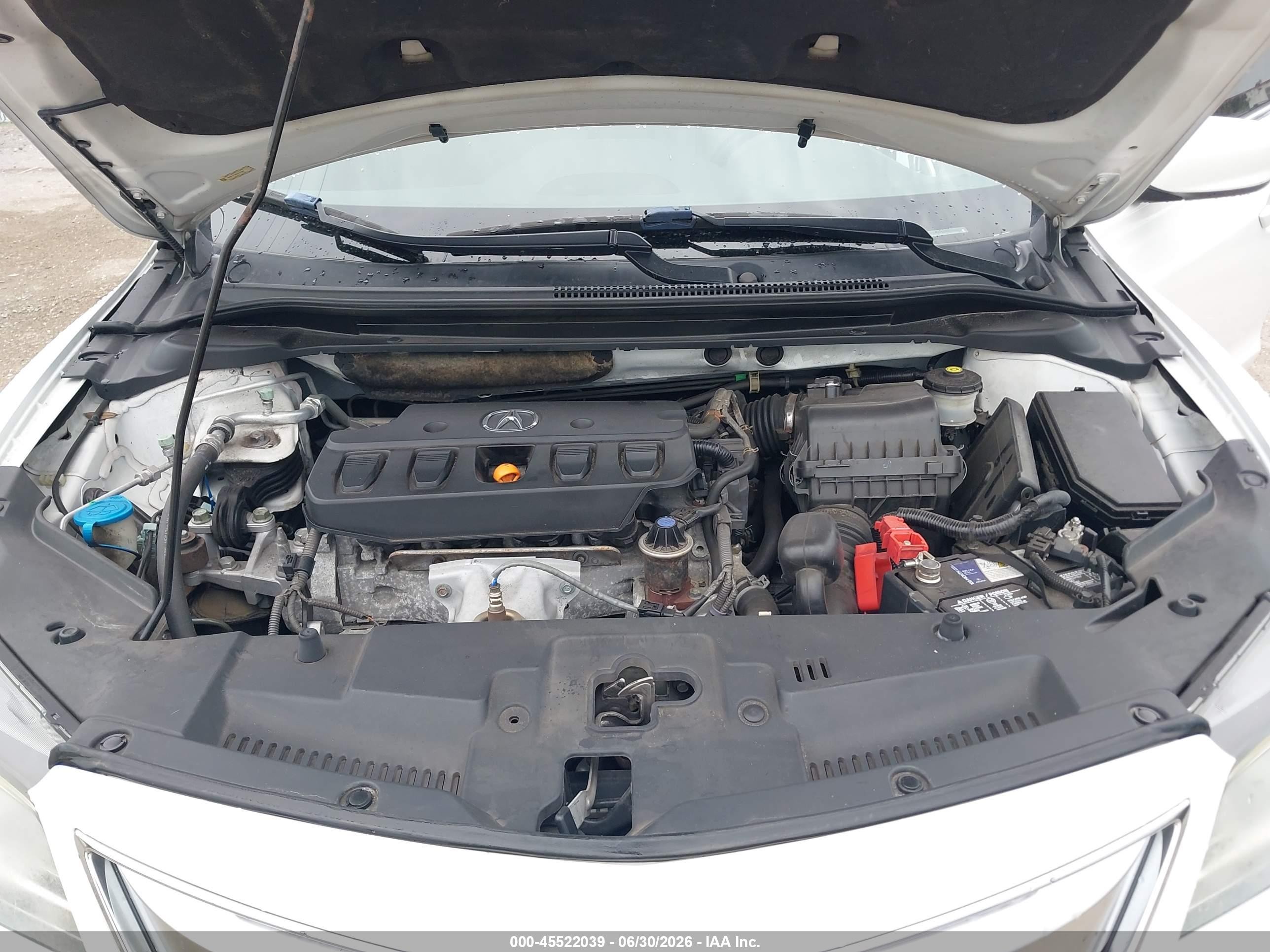 2014 Acura Ilx 2.0l White vin: 19VDE1F78EE013549