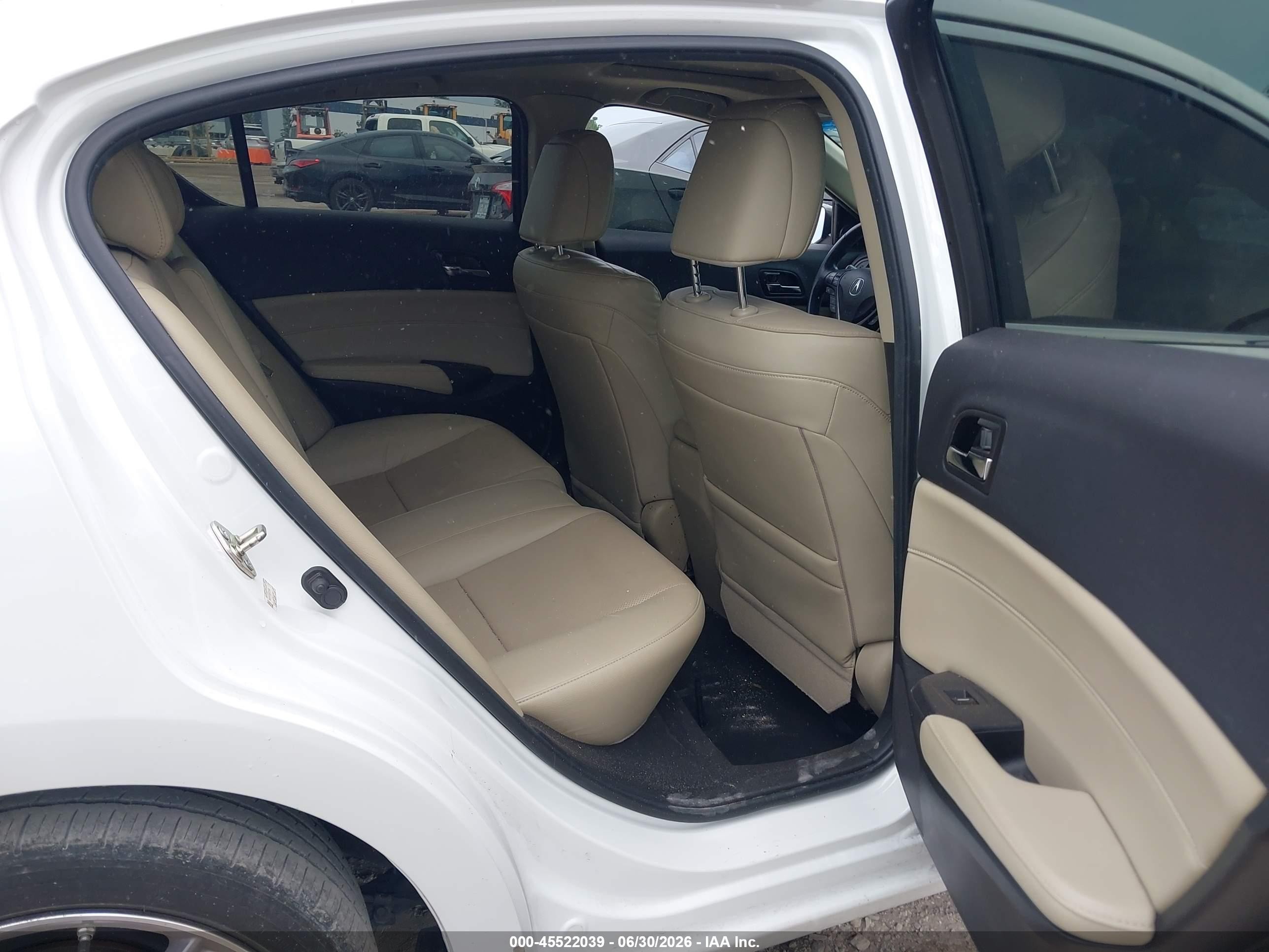 2014 Acura Ilx 2.0l White vin: 19VDE1F78EE013549