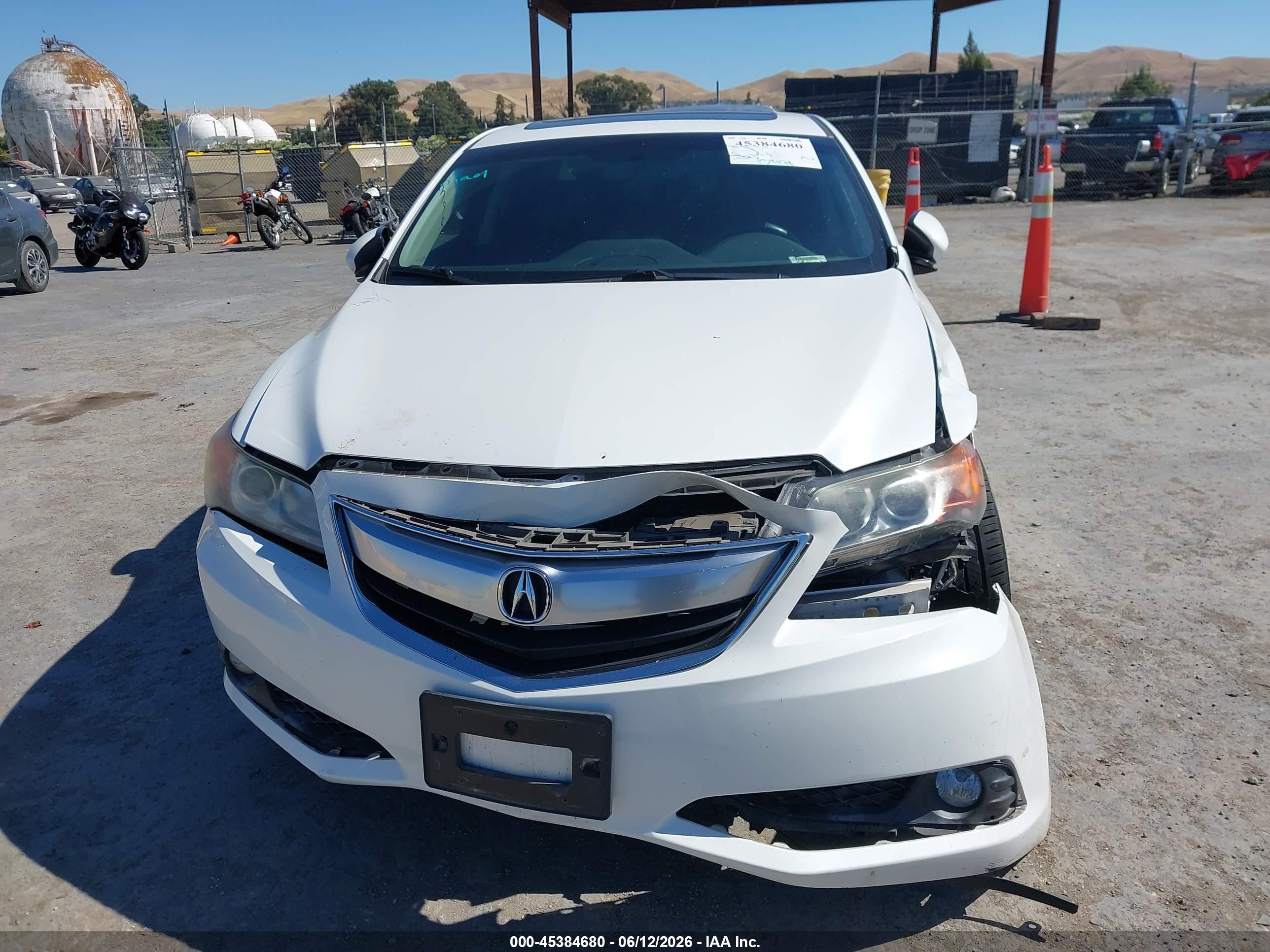 2014 Acura Ilx 2.0l White vin: 19VDE1F78EE014748