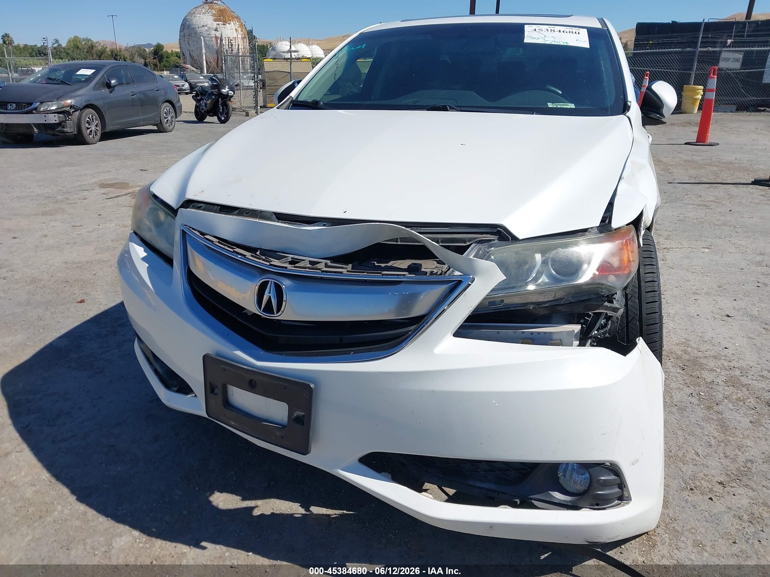 2014 Acura Ilx 2.0l White vin: 19VDE1F78EE014748