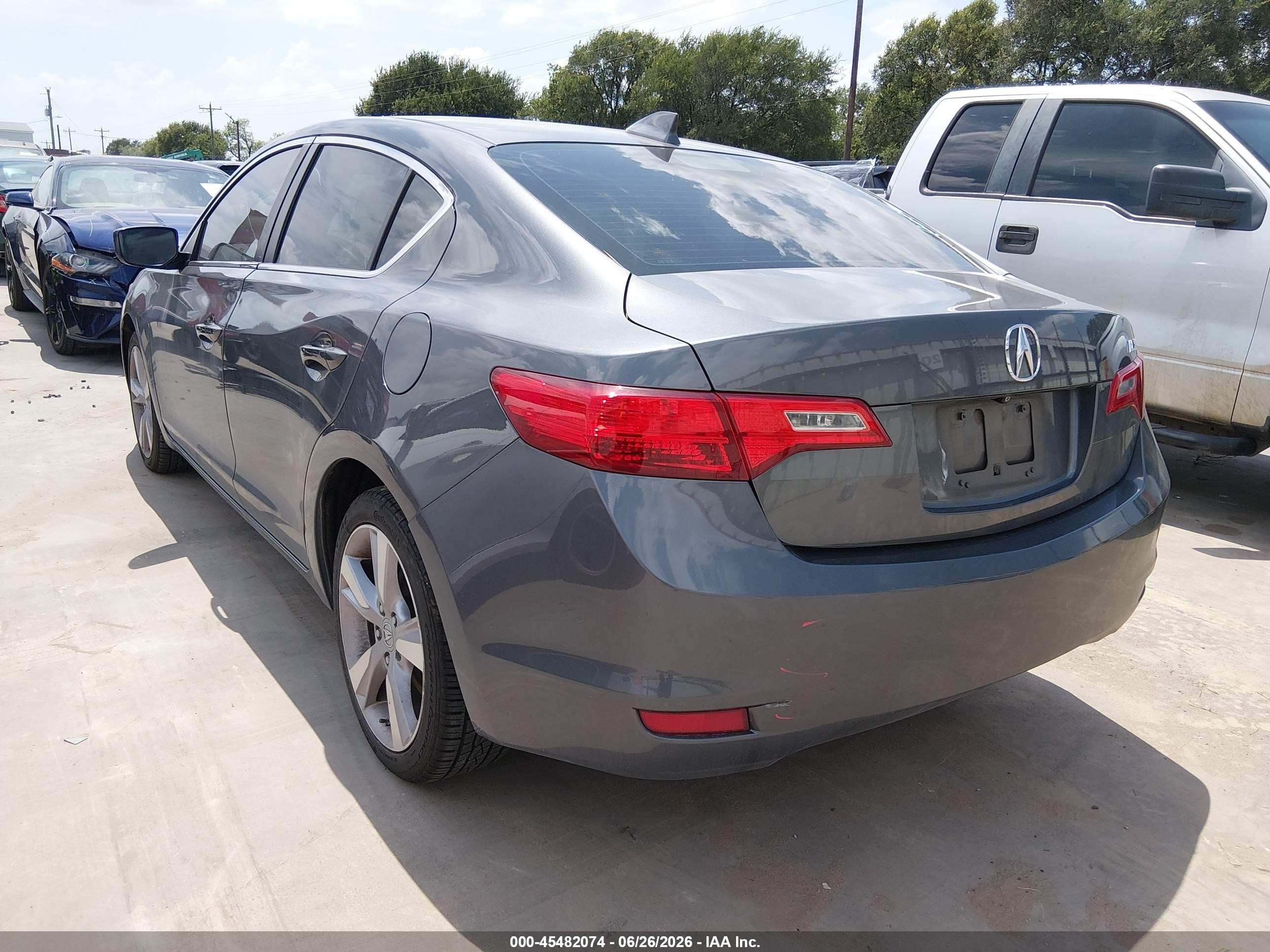 2014 Acura Ilx 2.0l Gray vin: 19VDE1F7XEE008806