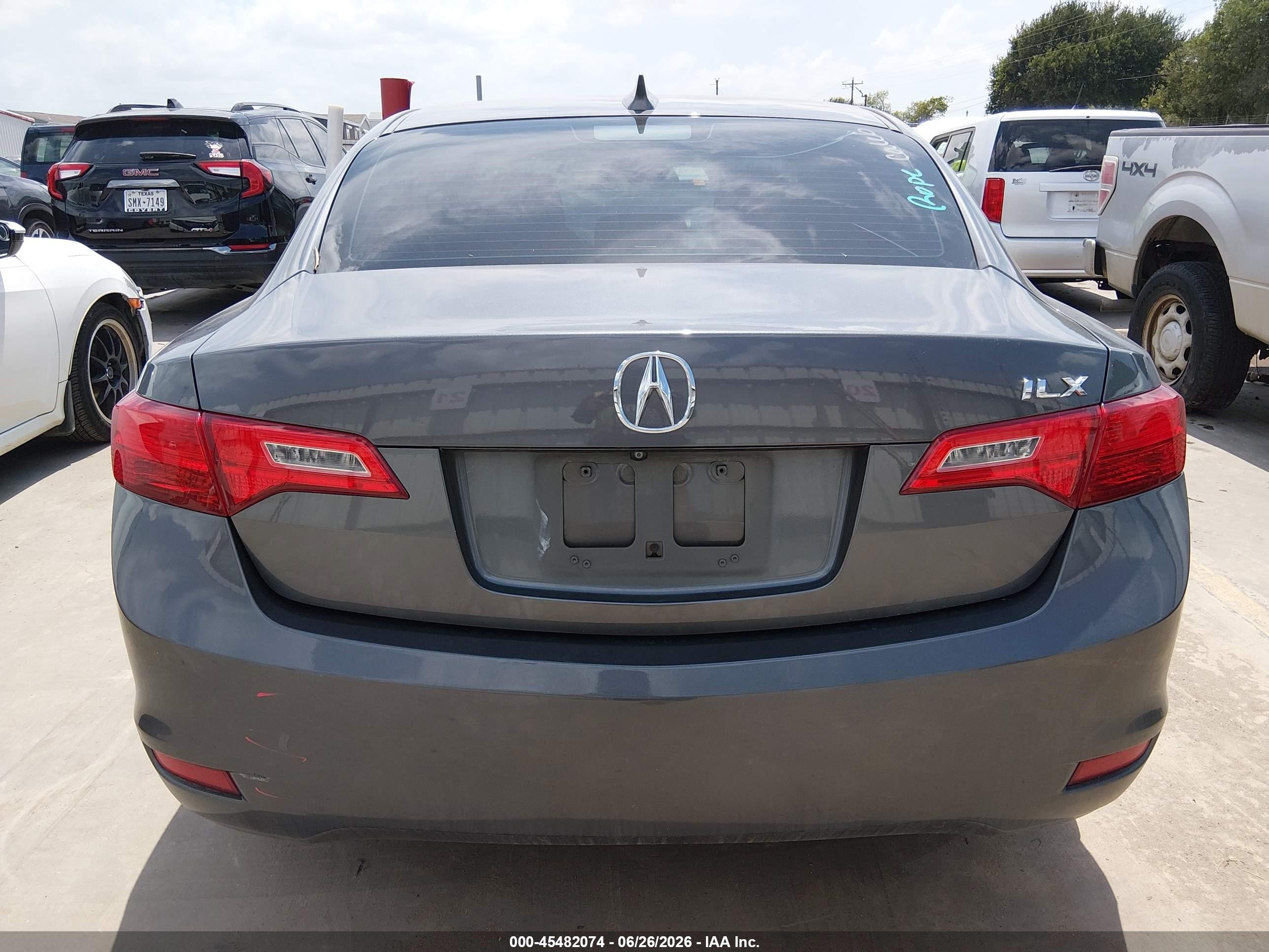 2014 Acura Ilx 2.0l Gray vin: 19VDE1F7XEE008806