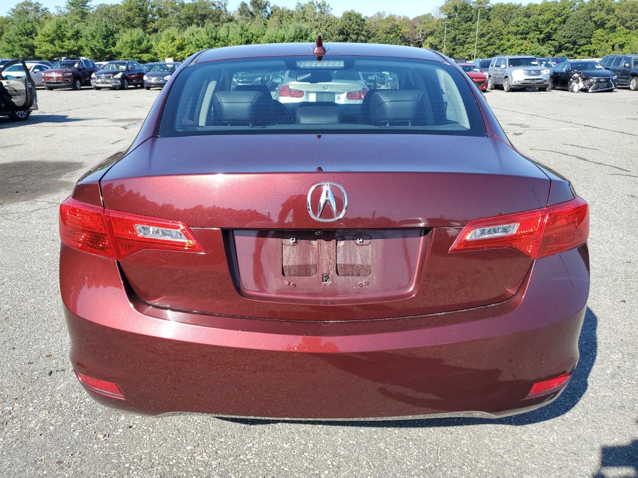 2013 Acura Ilx 24 Premium Бордовый vin: 19VDE2E54DE001290