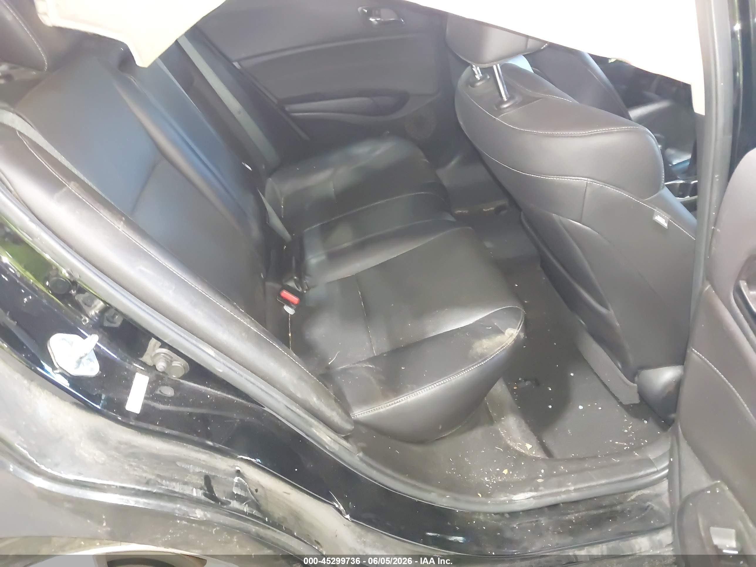2014 Acura Ilx 2.4l Black vin: 19VDE2E54EE000027