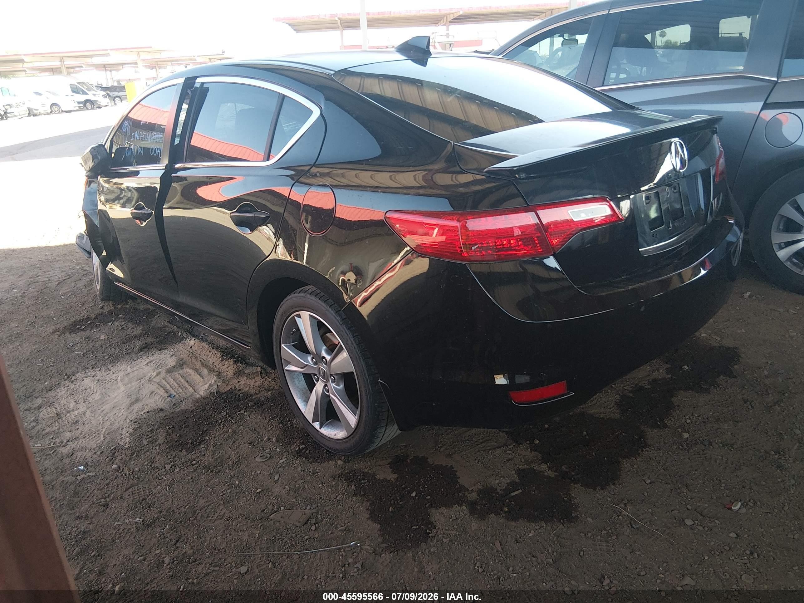 2013 Acura Ilx 2.4l Black vin: 19VDE2E57DE000070
