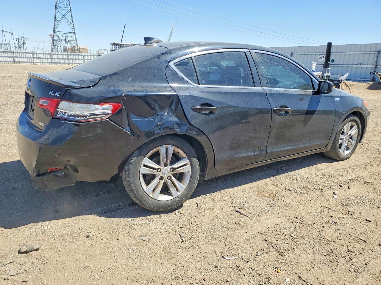 2013 Acura Ilx Hybrid Tech Black vin: 19VDE3F76DE302004