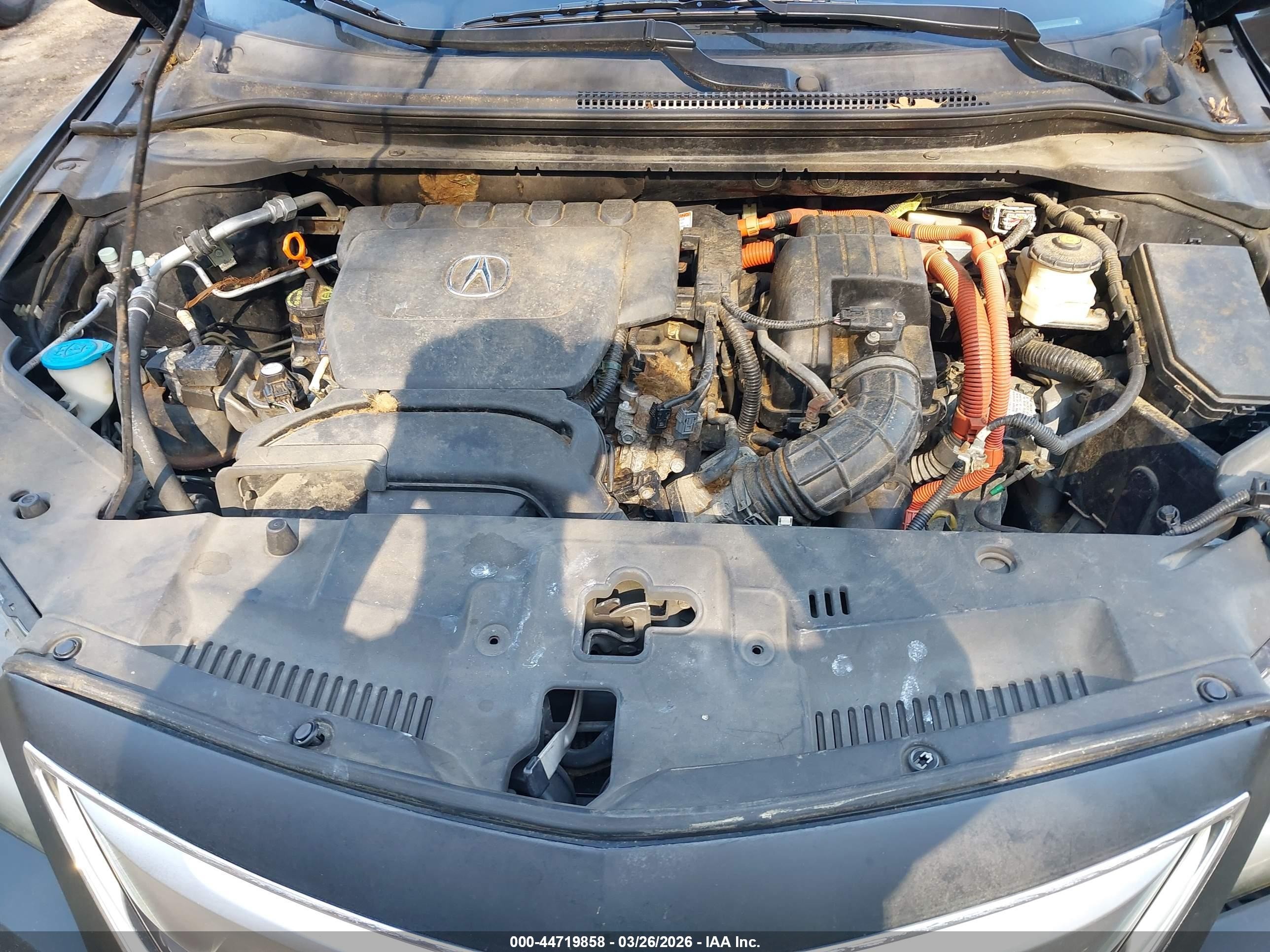 2013 Acura Ilx Hybrid 1.5l Black vin: 19VDE3F79DE301249