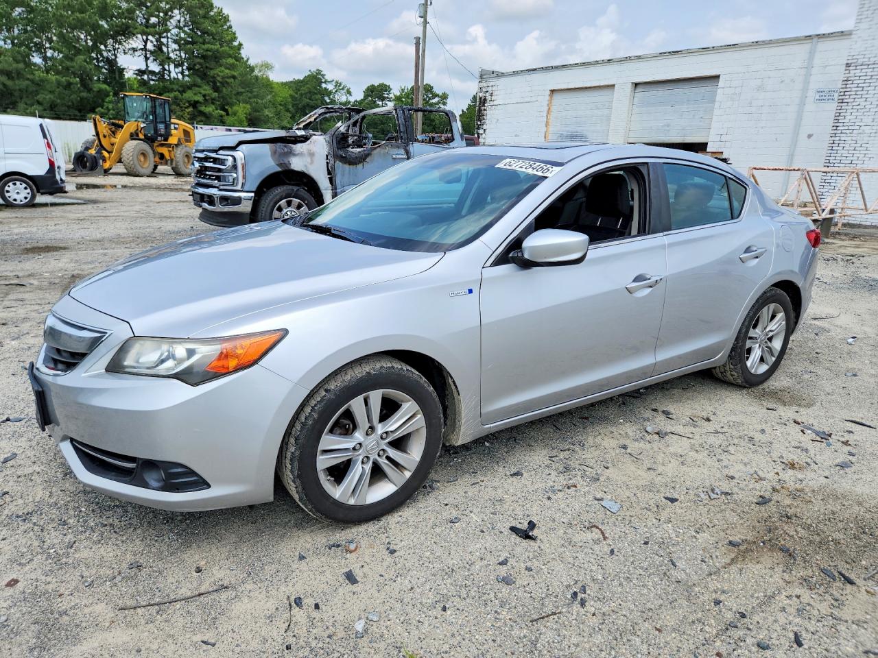 2013 Acura Ilx Silver vin: 19VDE3F79DE302336
