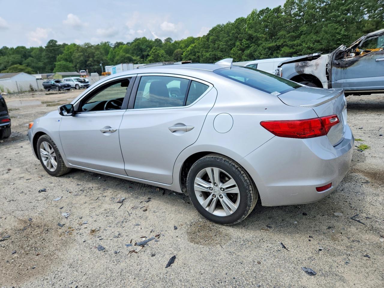 2013 Acura Ilx Silver vin: 19VDE3F79DE302336