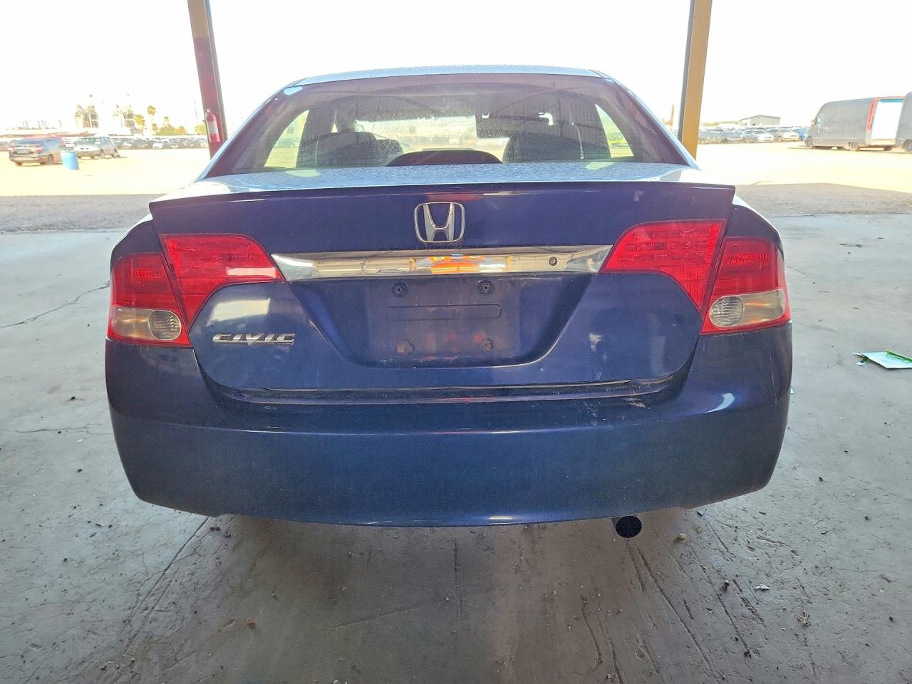 2009 Honda Civic Vp Blue vin: 19XFA16319E014489