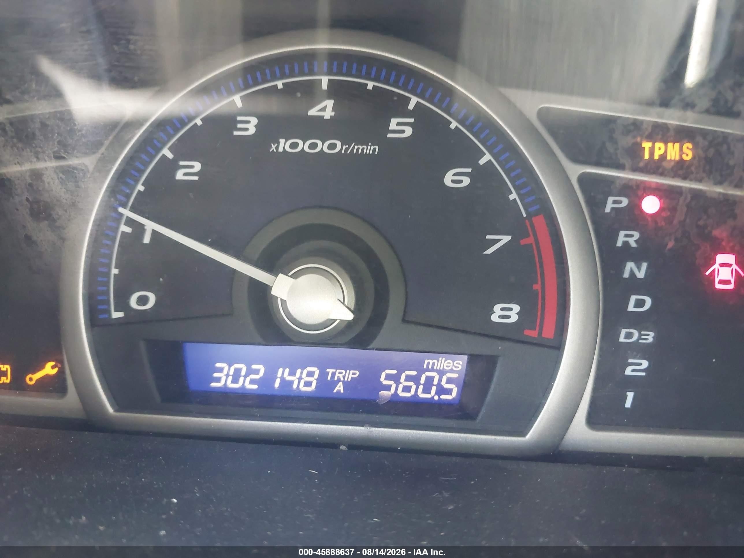 2009 Honda Civic Vp Blue vin: 19XFA16329E017501