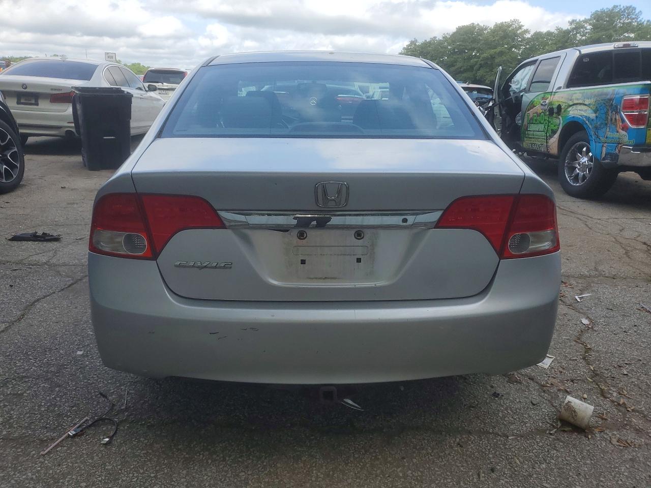 2009 Honda Civic Vp Silver vin: 19XFA16379E035606