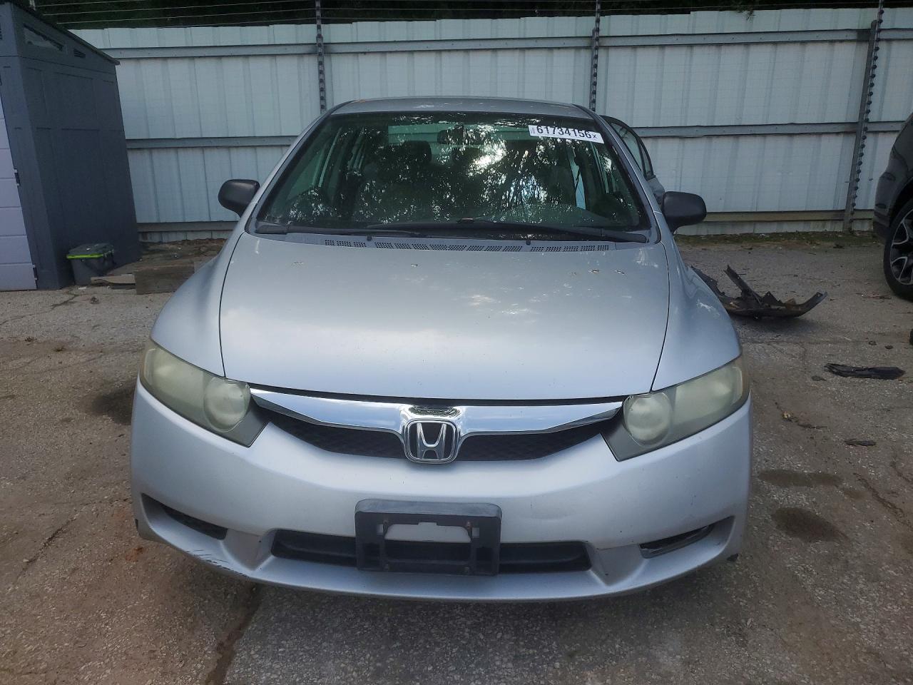 2009 Honda Civic Vp Silver vin: 19XFA16379E035606