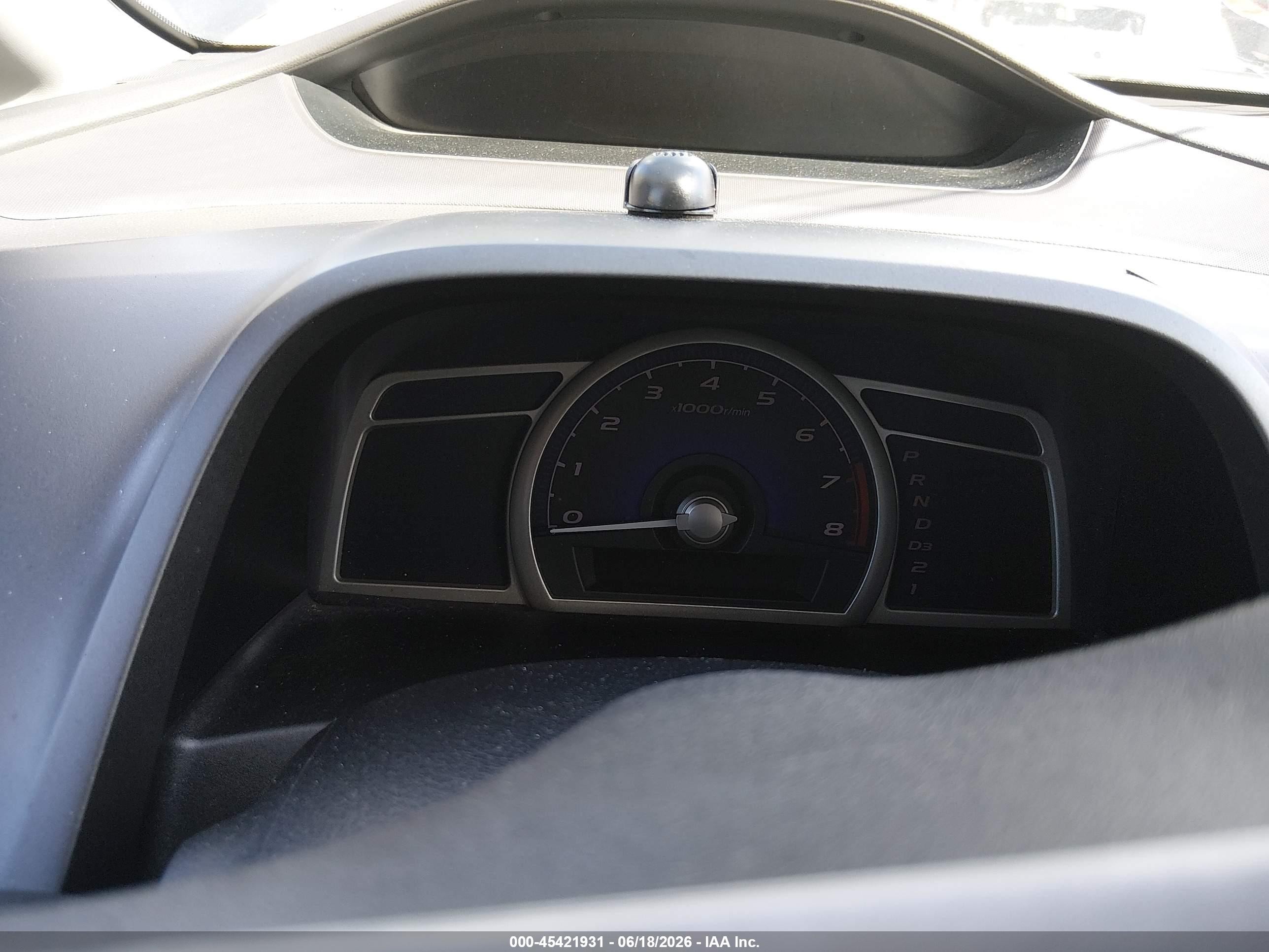 2009 Honda Civic Lx Gray vin: 19XFA16509E032287