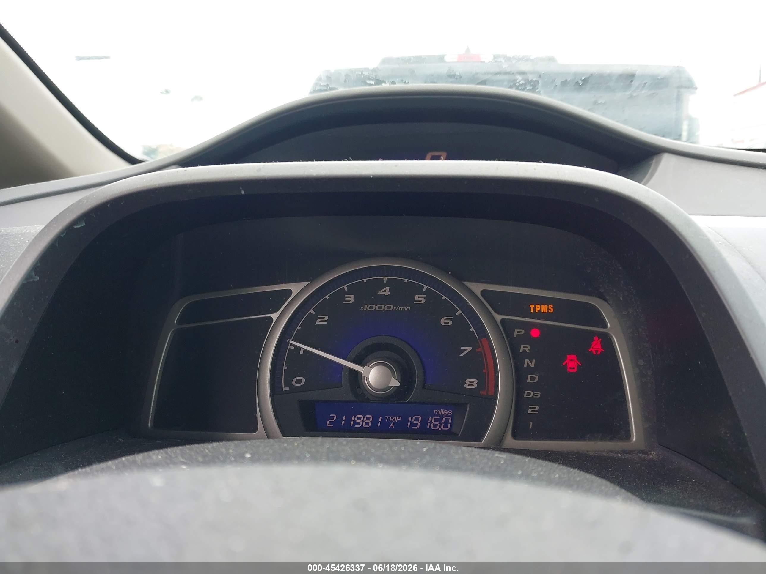 2009 Honda Civic Lx White vin: 19XFA16509E033472