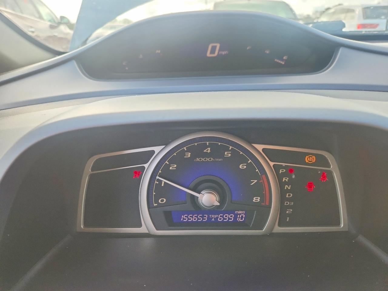 2009 Honda Civic Lx Gray vin: 19XFA16509E034850