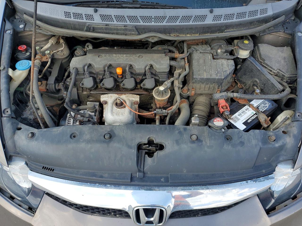 2009 Honda Civic Lx Gray vin: 19XFA16519E016907