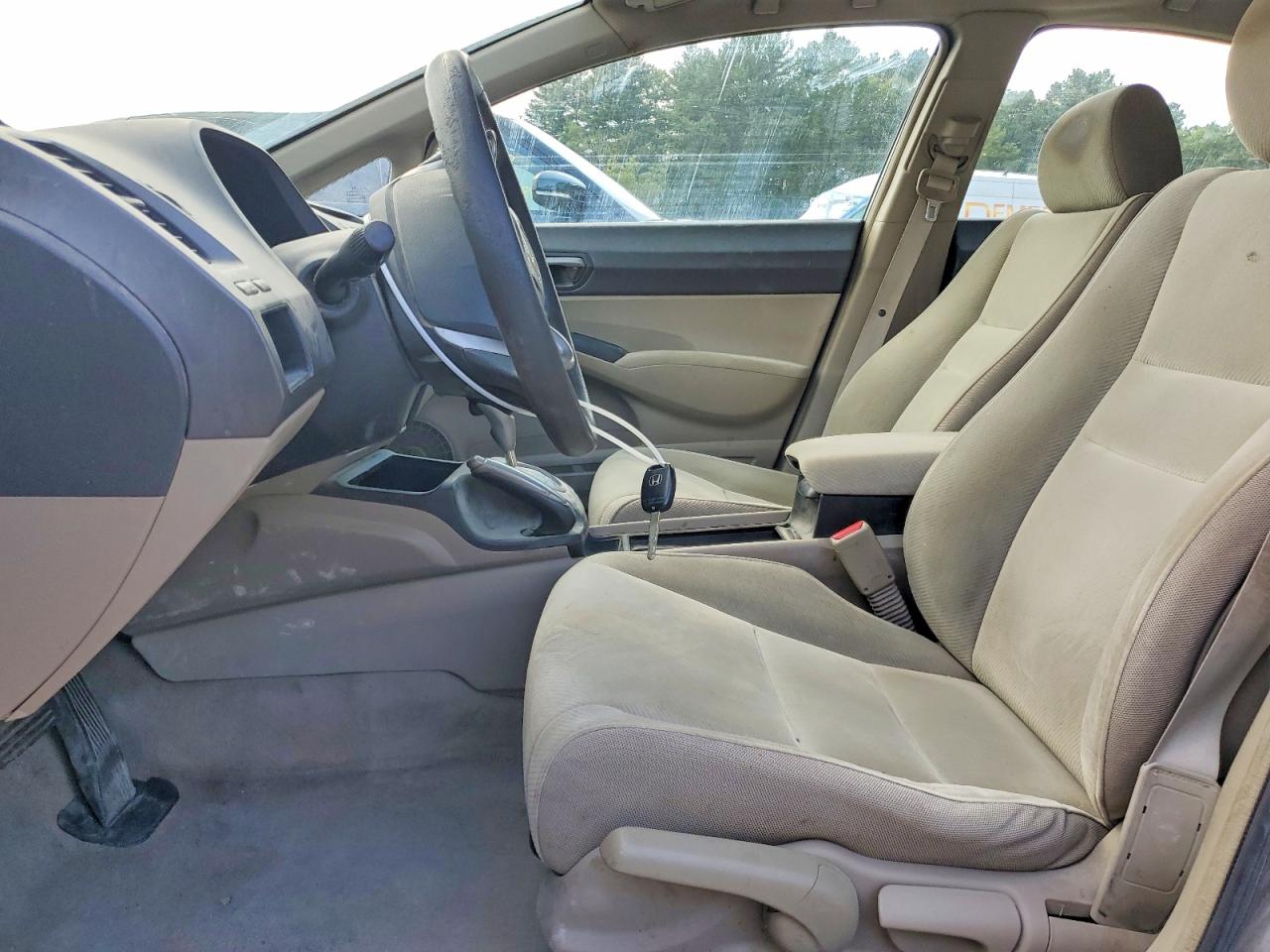 2009 Honda Civic Lx Gray vin: 19XFA16519E016907