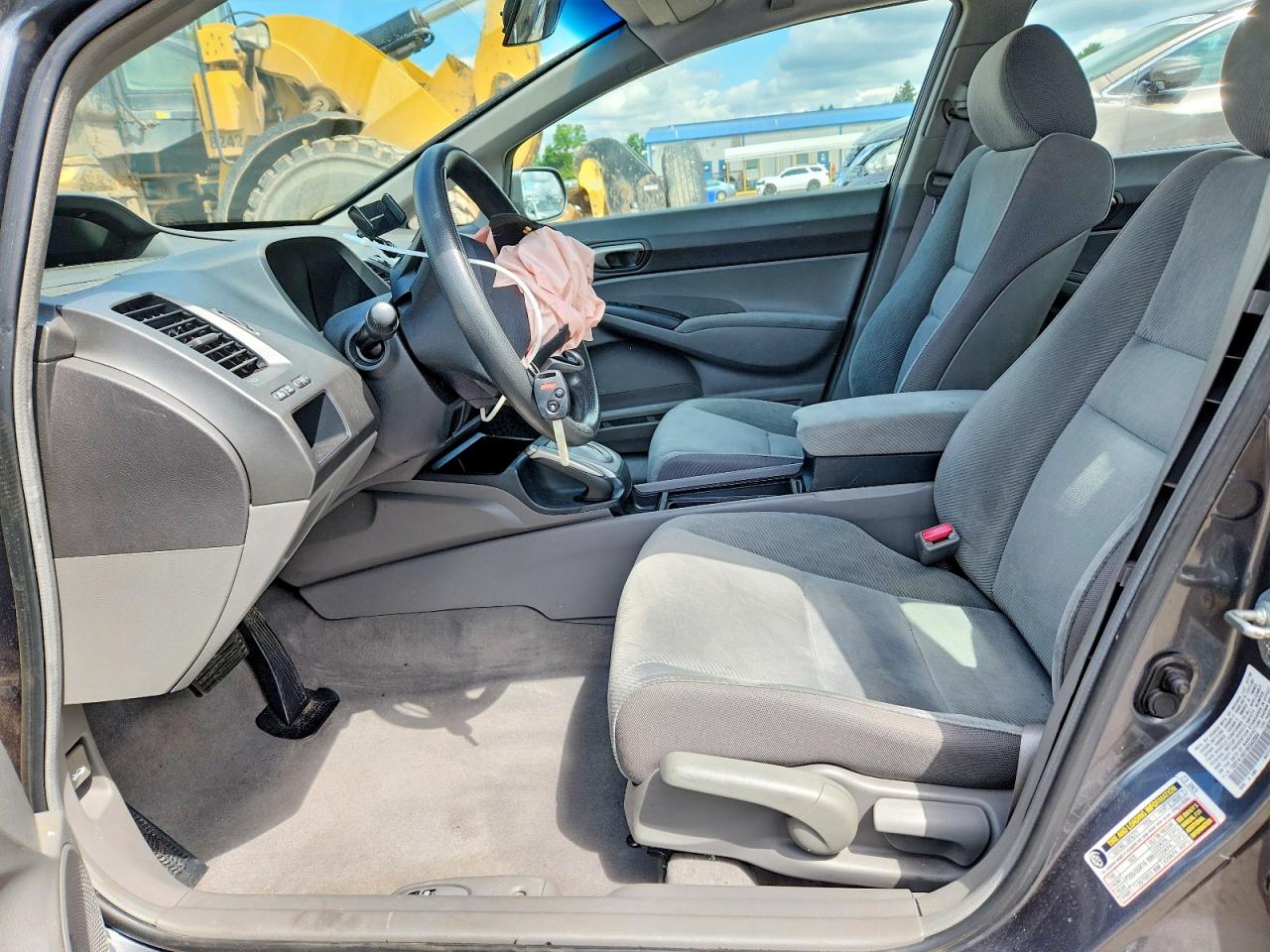 2009 Honda Civic Lx Gray vin: 19XFA16519E042004