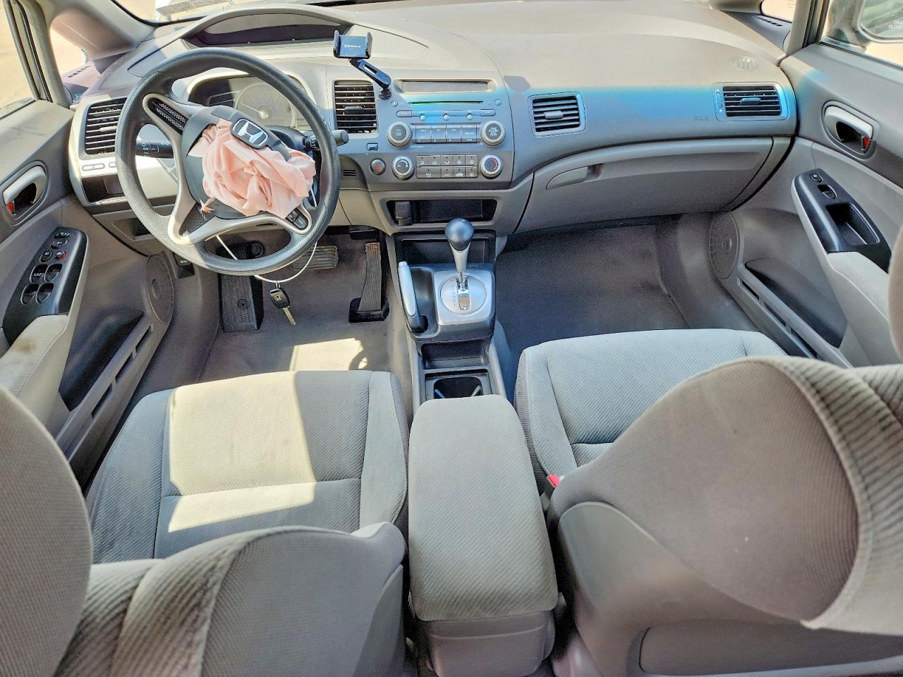 2009 Honda Civic Lx Gray vin: 19XFA16519E042004