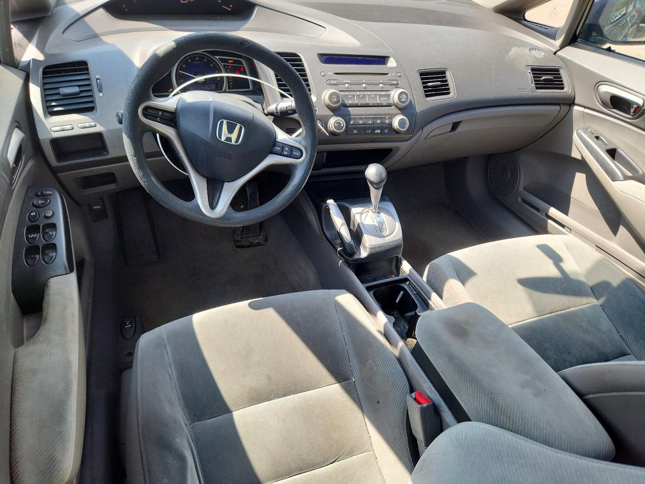 2009 Honda Civic Lx Blue vin: 19XFA16539E003186
