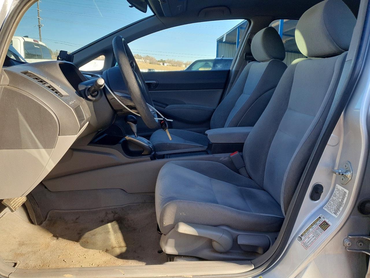 2009 Honda Civic Lx Silver vin: 19XFA16539E016407