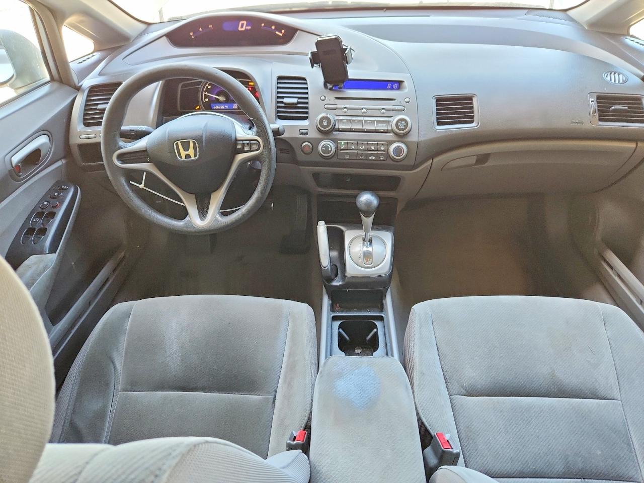 2009 Honda Civic Lx Silver vin: 19XFA16539E028086