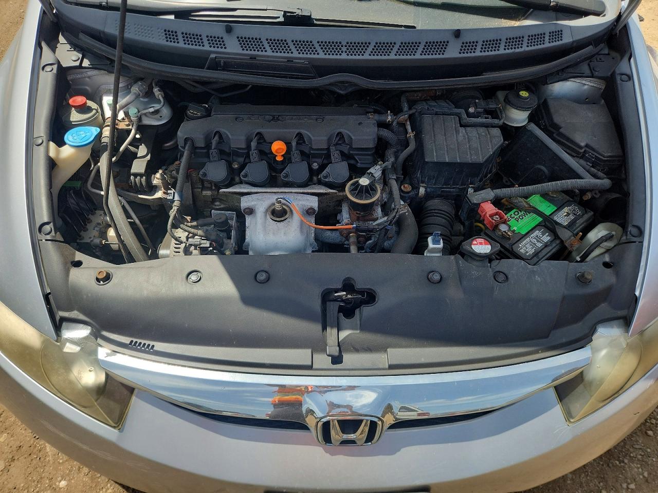 2009 Honda Civic Lx Silver vin: 19XFA16539E028895
