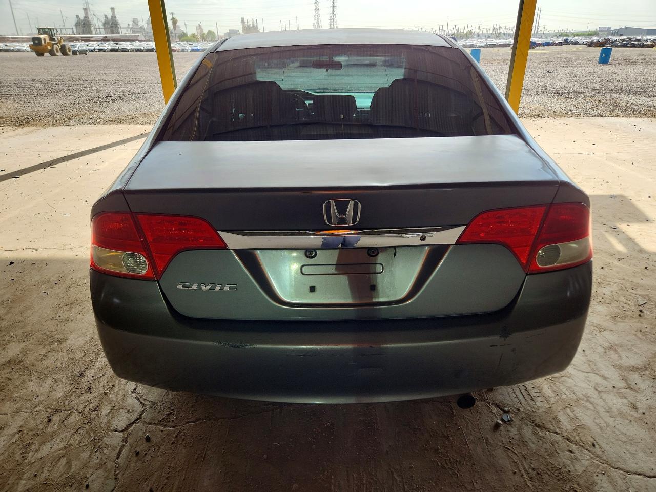 2009 Honda Civic Lx Gray vin: 19XFA16549E048136