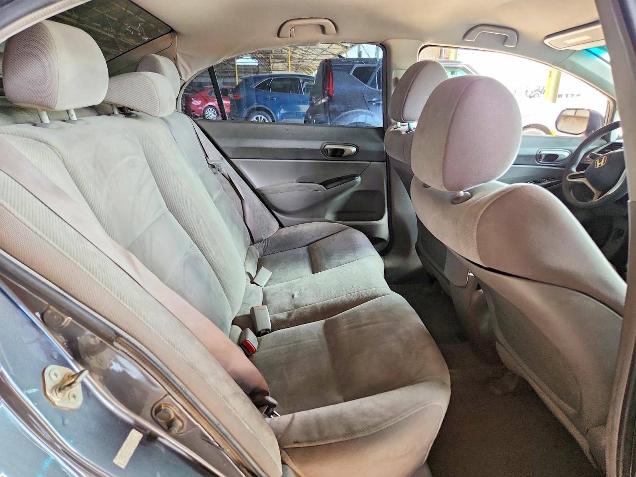2009 Honda Civic Lx Gray vin: 19XFA16549E048136