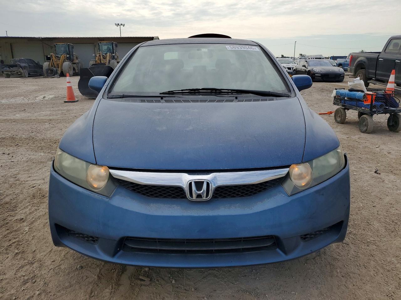 2009 Honda Civic Blue vin: 19XFA16559E016859