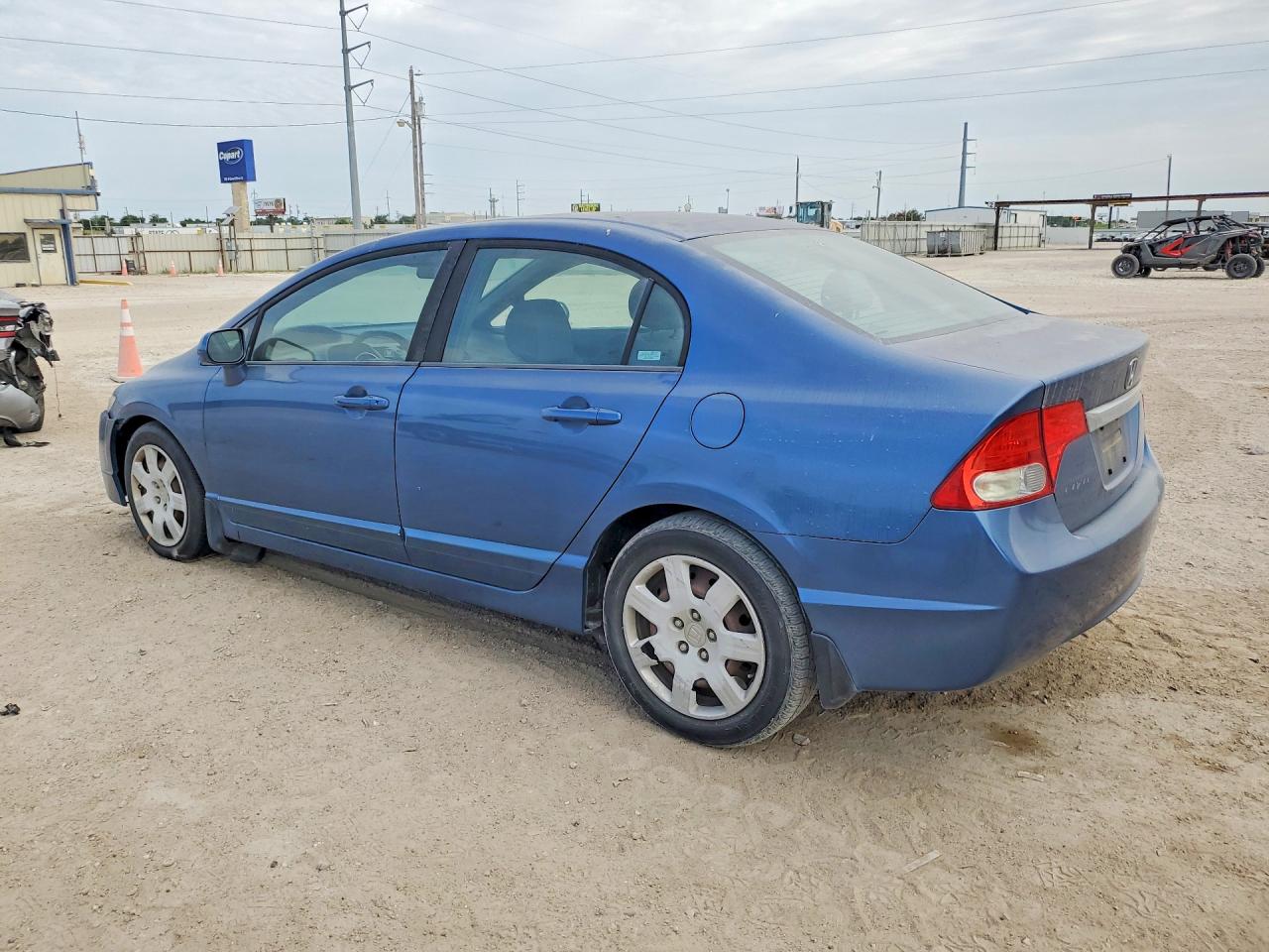 2009 Honda Civic Blue vin: 19XFA16559E016859