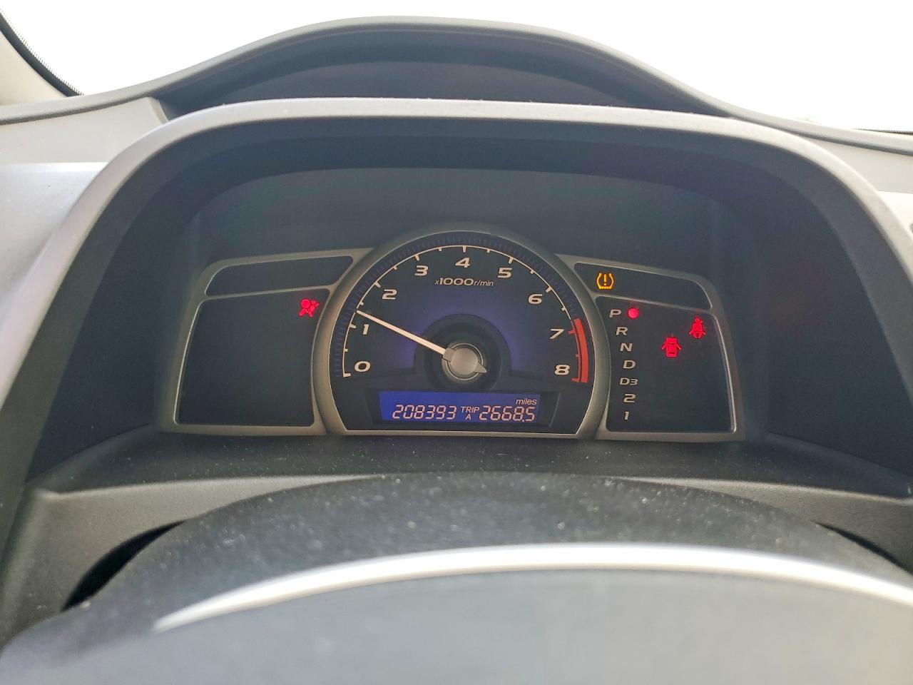 2009 Honda Civic Blue vin: 19XFA16559E016859