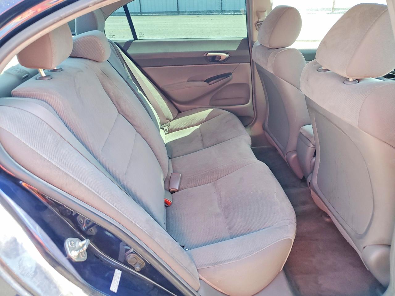 2009 Honda Civic Lx Blue vin: 19XFA16559E030986