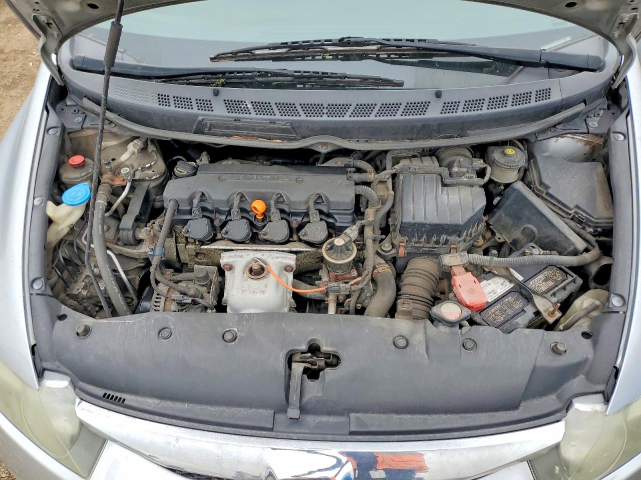 2009 Honda Civic Lx Silver vin: 19XFA16569E013789