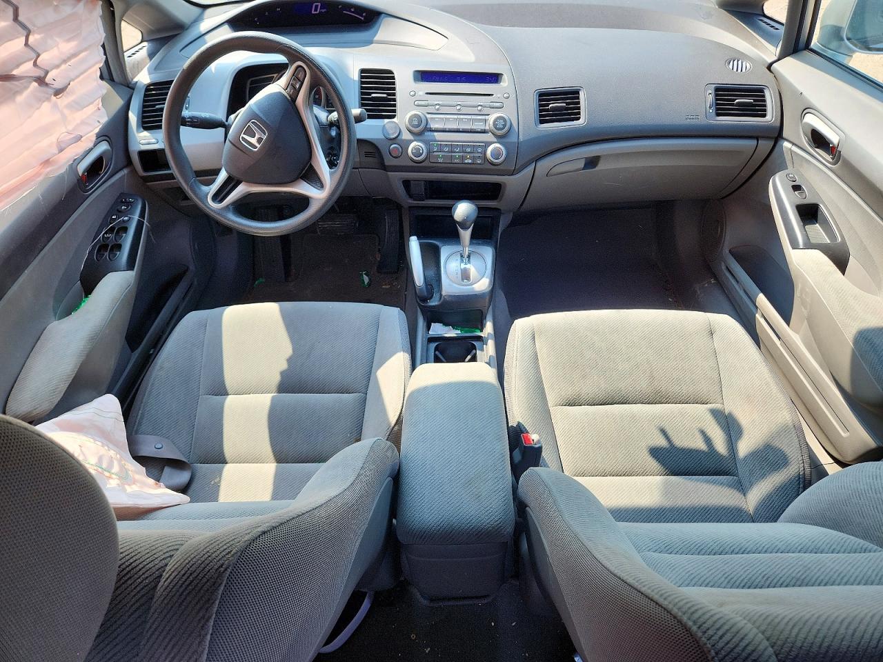 2009 Honda Civic Lx Silver vin: 19XFA16569E044010