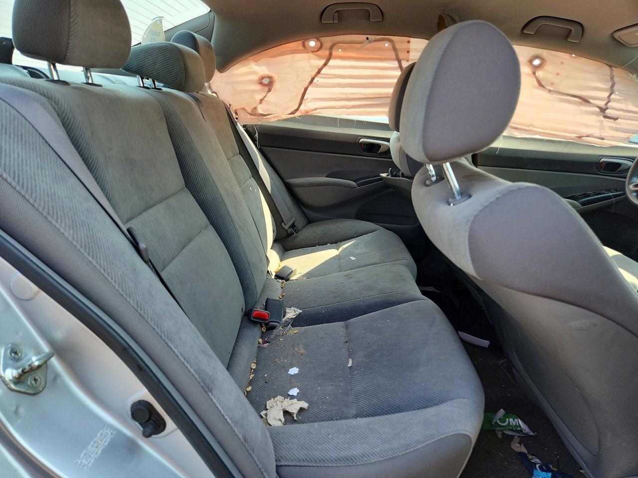 2009 Honda Civic Lx Silver vin: 19XFA16569E044010