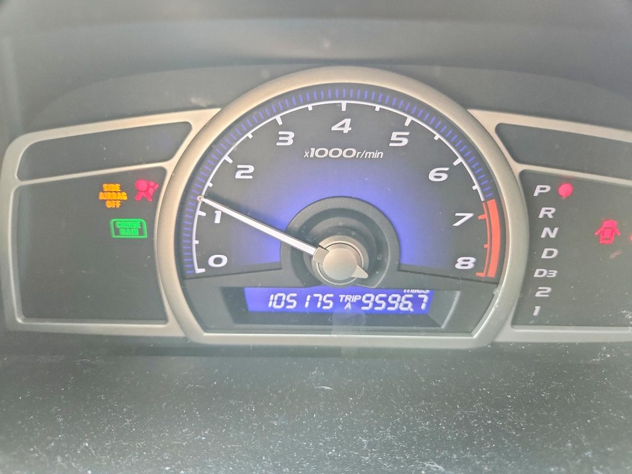 2009 Honda Civic Lx Silver vin: 19XFA16569E044010