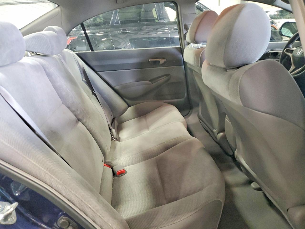 2009 Honda Civic Lx Blue vin: 19XFA16599E004066