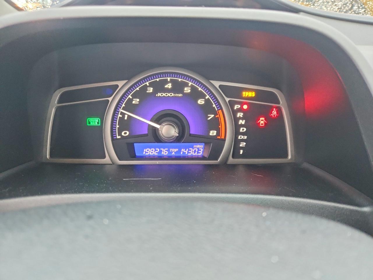2009 Honda Civic Lx Blue vin: 19XFA16599E004083