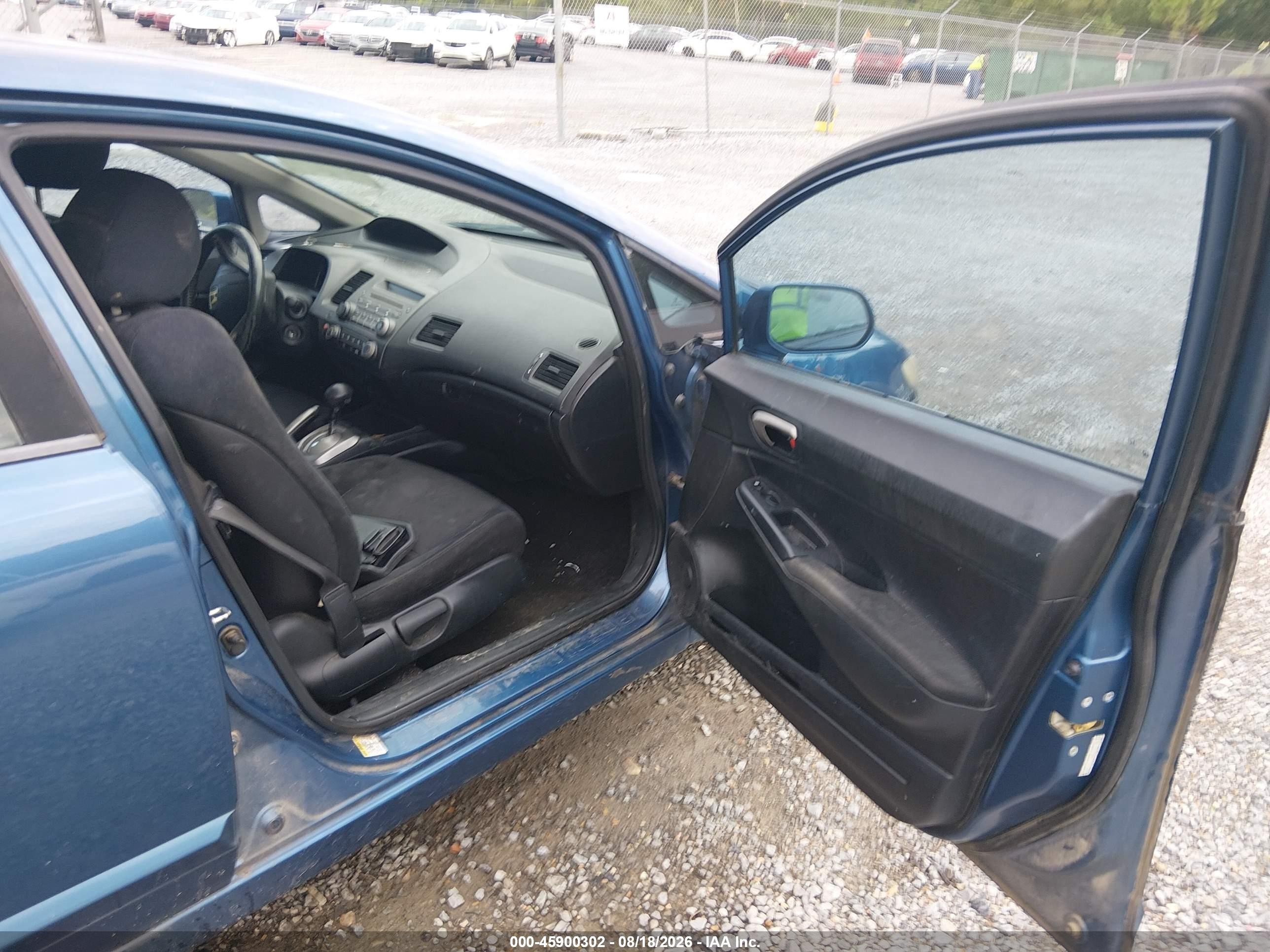 2009 Honda Civic Lx-s Синий vin: 19XFA16619E012848