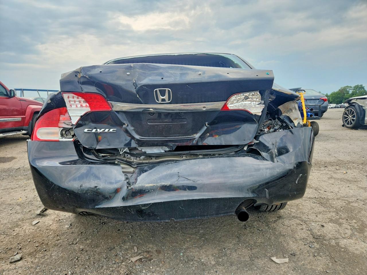 2009 Honda Civic Lx-s Black vin: 19XFA16629E045048
