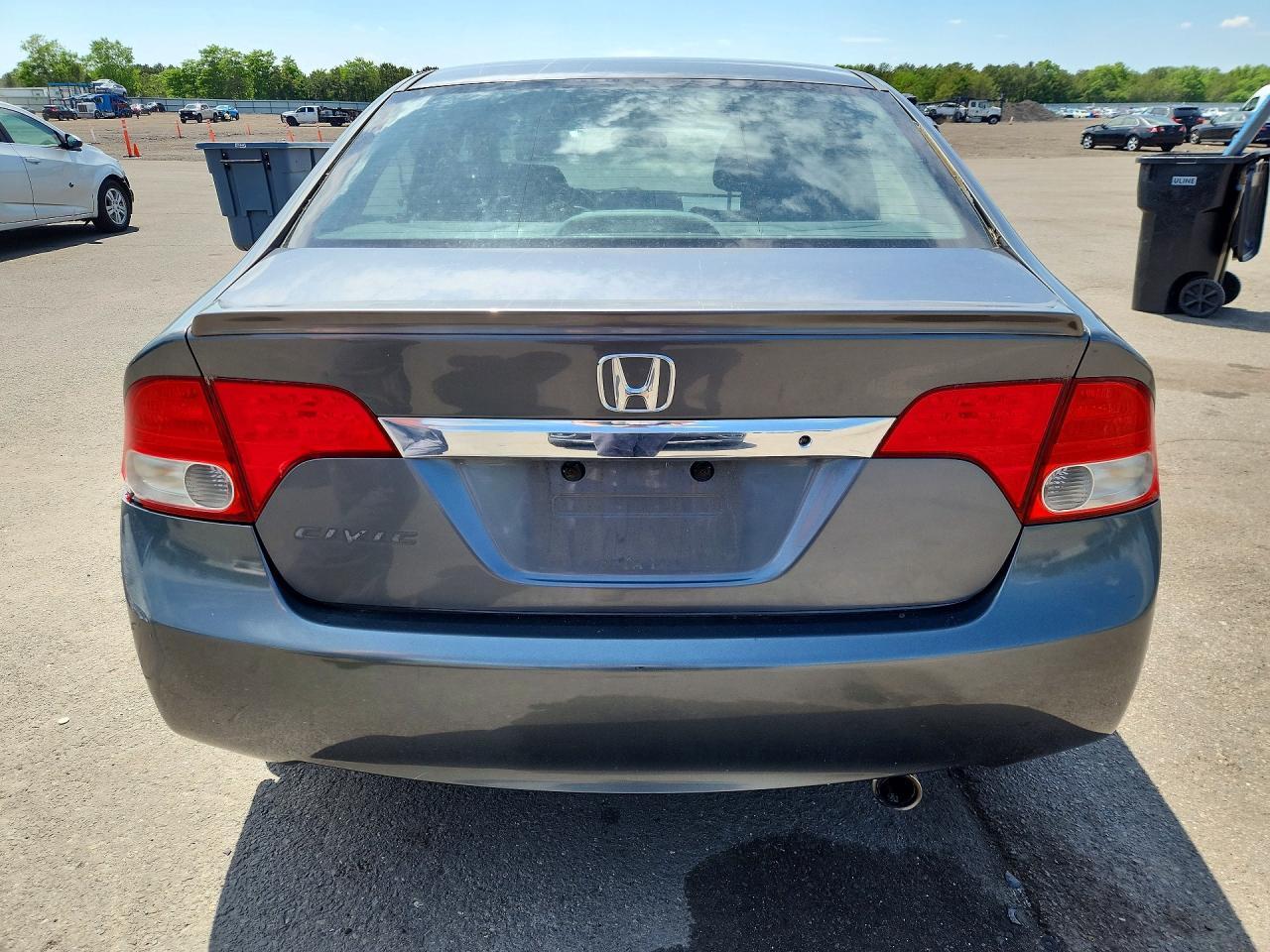 2009 Honda Civic Lx-s Gray vin: 19XFA16639E013645