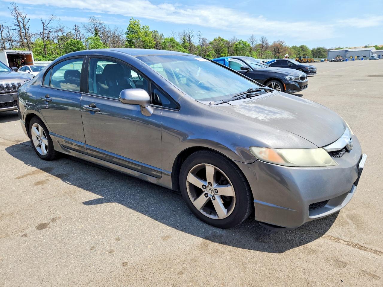 2009 Honda Civic Lx-s Gray vin: 19XFA16639E013645