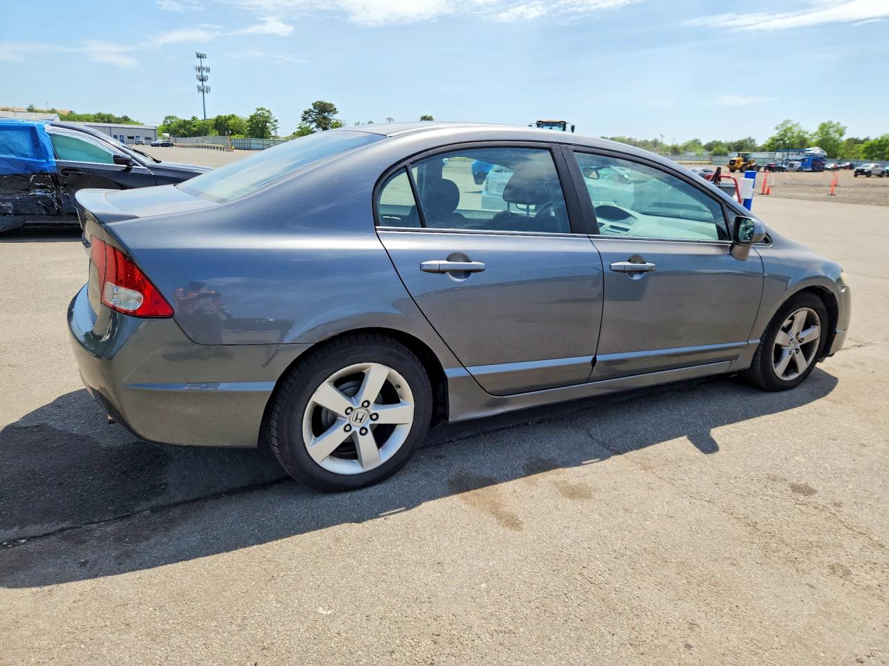2009 Honda Civic Lx-s Gray vin: 19XFA16639E013645