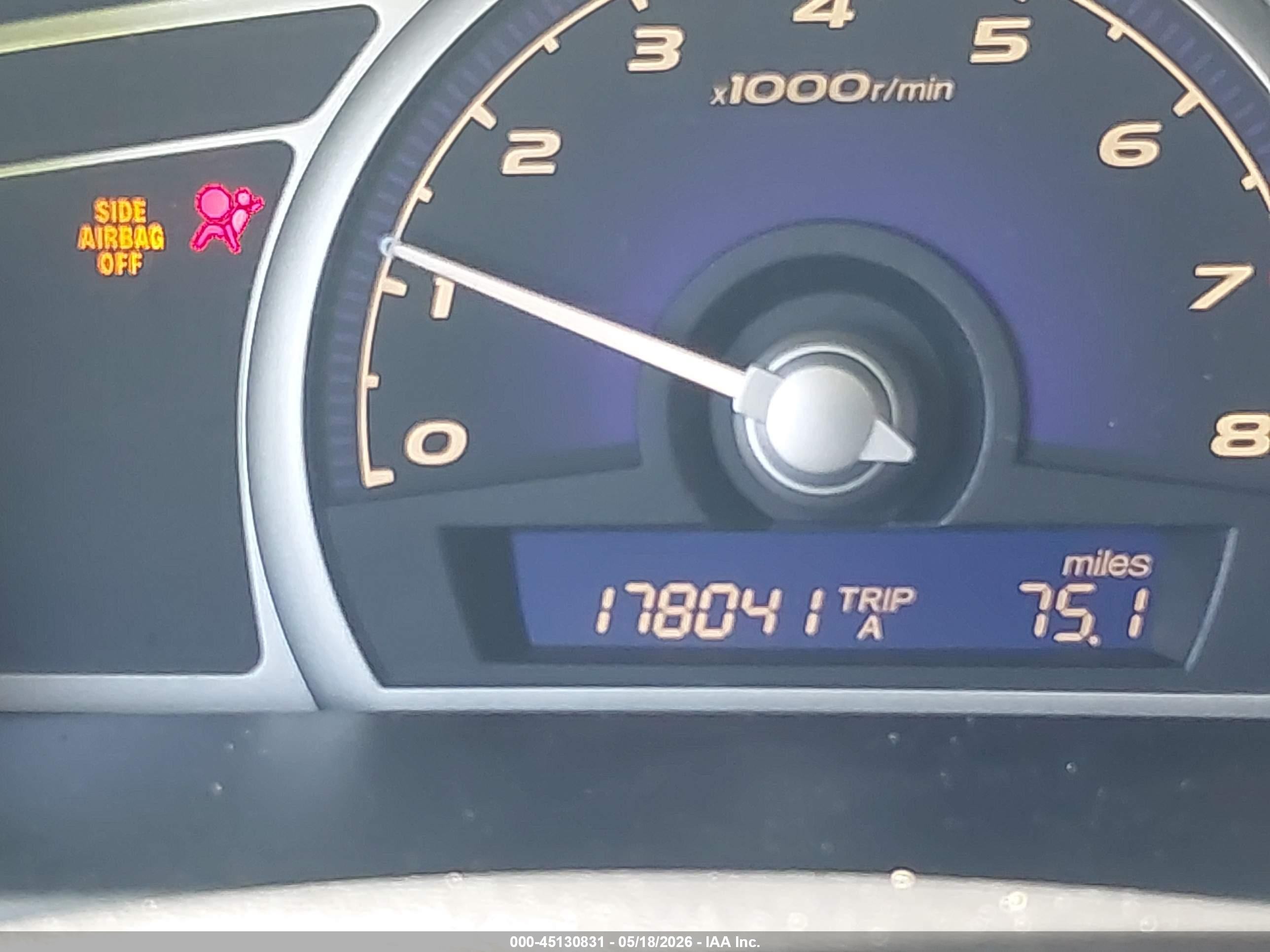 2009 Honda Civic Lx-s Синий vin: 19XFA16649E040885