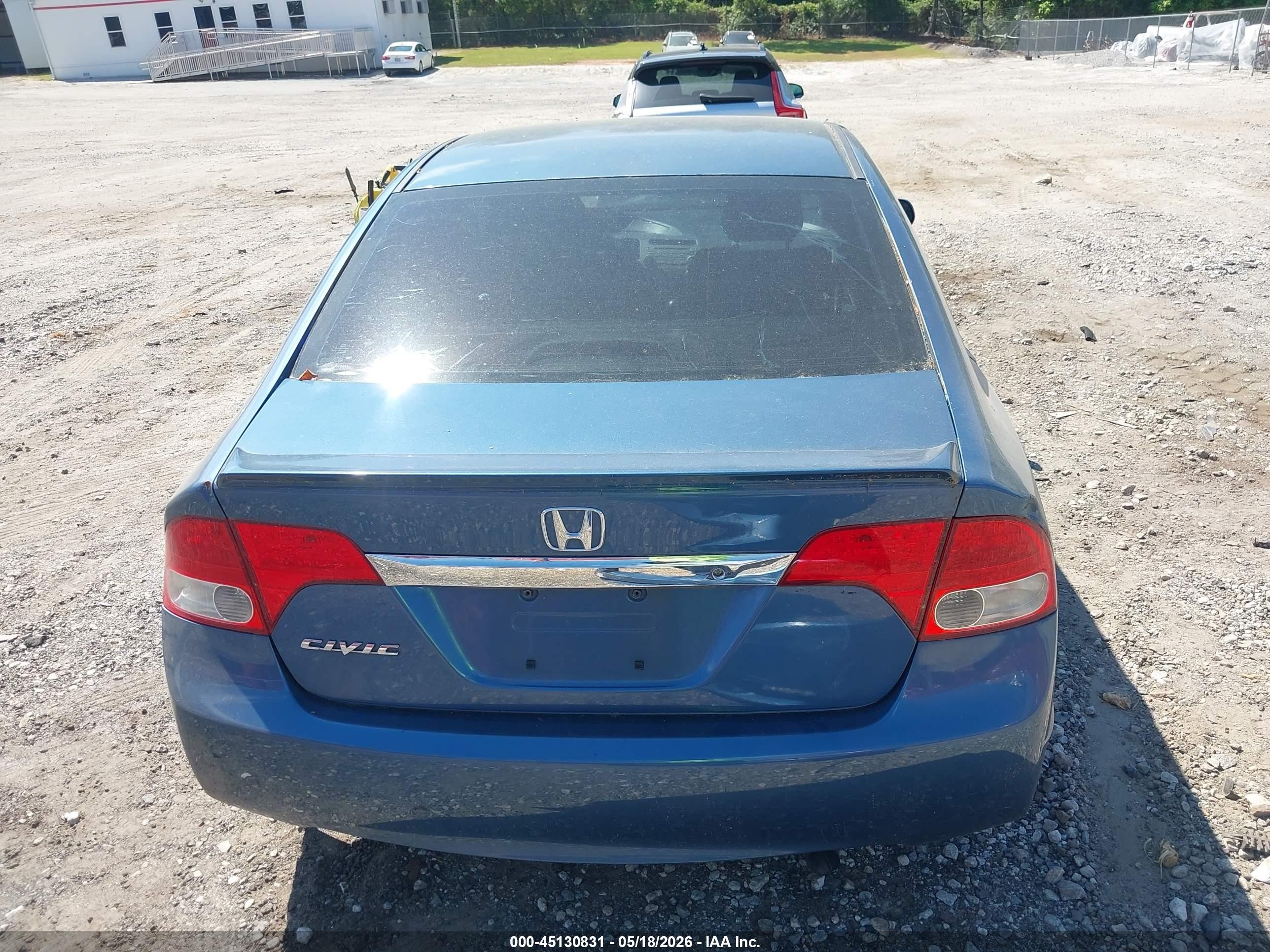 2009 Honda Civic Lx-s Синий vin: 19XFA16649E040885